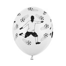 Ilmapallo Jalkapallon pelaaja, 30cm, 6kpl