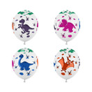 Ilmapallot Dinosaurus, 30cm, 6kpl