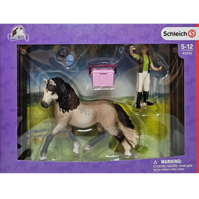 Schleich Andalusian hevonen ja hoitaja setti 42270 - Second Hand