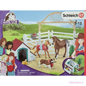 Schleich Hannahin hoitohevoset ja koira 42458 - Second Hand