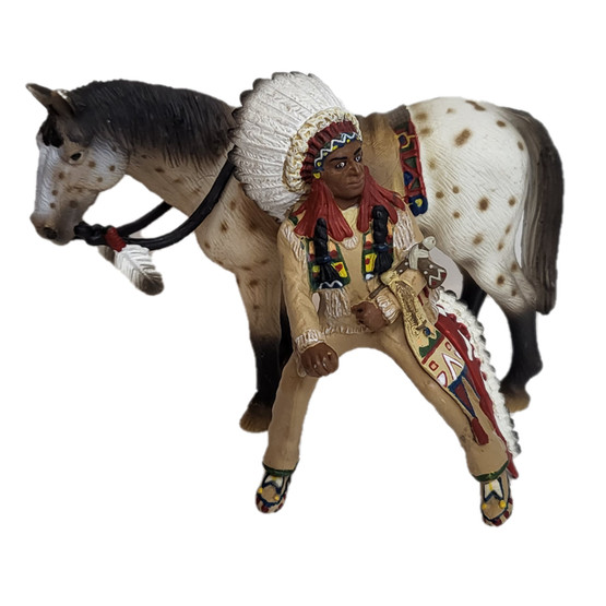 Schleich Intiaaniratsukko - Second Hand