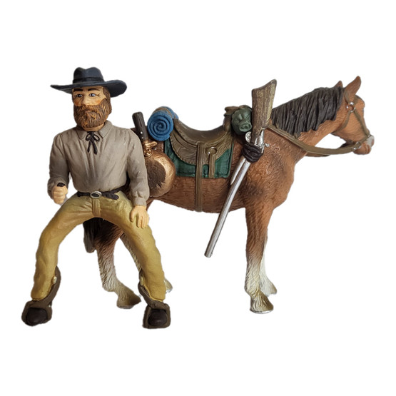 Schleich Metsästäjä ratsukko - Second Hand