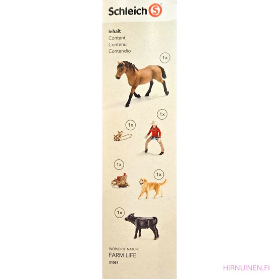 Schleich Lännenratsastaja setti 21051 - Second Hand