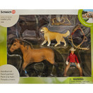Schleich Lännenratsastaja setti 21051 - Second Hand