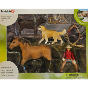 Schleich Lännenratsastaja setti 21051 - Second Hand