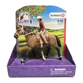 Schleich Lännenratsastaja ja hevonen 42112 - Second Hand