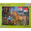 Schleich Lännenratsastaja setti 41417 - Second Hand