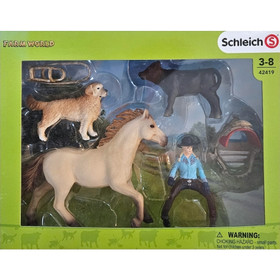 Schleich Lännenratsastaja setti 42419 - Second Hand