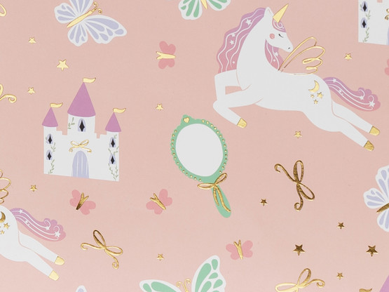 Lahjakassi Yksisarvinen, 24x10x32cm