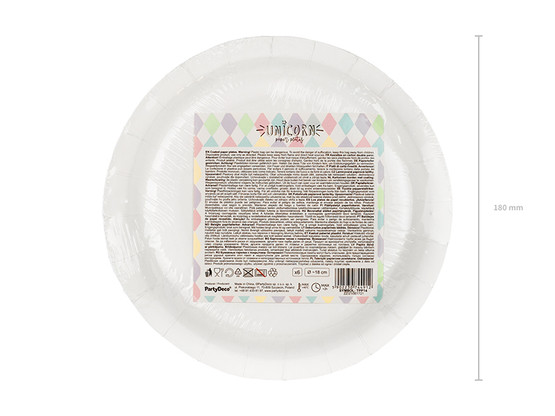 Pahvilautanen Tähti, 18cm, 6kpl