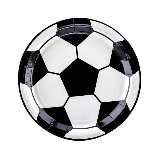 Pahvilautanen Jalkapallo, 18cm, 6kpl