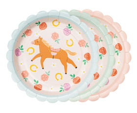 Pahvilautanen Hevonen, 18cm, 6kpl