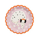 Pahvilautanen Dalmatialainen, 18cm, 6kpl