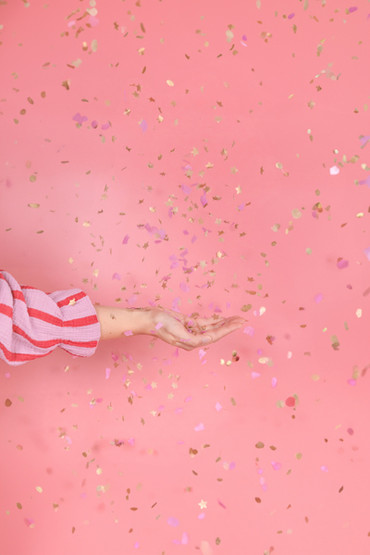 Konfettitykki Kissa, 20cm