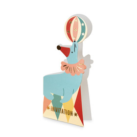 Kutsukortti Sirkushylje, 6kpl