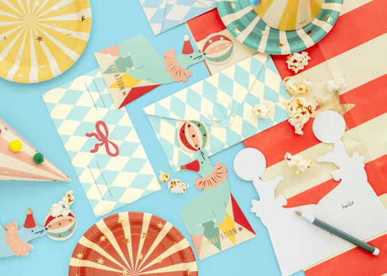 Kutsukortti Sirkushylje, 6kpl