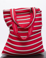 Zipit punahopea rantalaukku. 