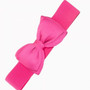 Satiini patellarusettivyö Pinkki, Fuksia