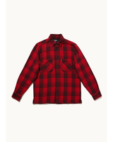 Punainen paksumpi ruutupaita