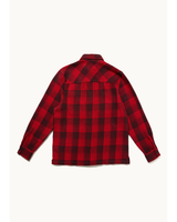 Punainen paksumpi ruutupaita