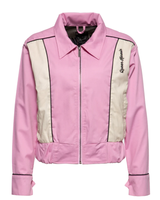 Pinkki Gabardiini Ajotakki «Speedway Queens 1955»
