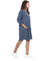 Yksivärinen neuletunika mekko, yksi koko, eri värejä! 