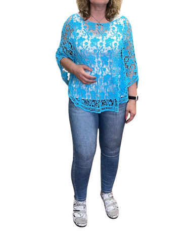  Poncho mallinen  pitsinen cover up, eri värejä!