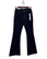 Joustavat tummansiniset trumpettilahkeiset bootcut farkut