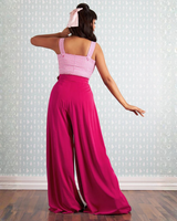 Helaina-Mai. Elegantti 1940luvusta inspiroitunut palazzo-housuhaalari 