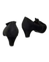 Chantana laajalestinen musta  rusetti avokas