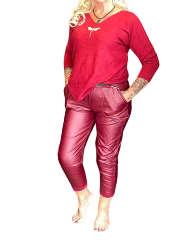 Coutatut joustavat housut. One size