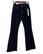 Mustat Joustavat trumpettilahkeiset farkut, bootcut malli