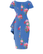  Elsie kynämekko - Cobalt Blue Bouquet