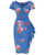  Elsie kynämekko - Cobalt Blue Bouquet