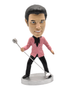 Elvis Presleyn dashboard wobbler -figuuri, vain Helmestä!