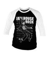 Elvis pitkähihainen t paita, Jailhouse Rock. Reilut unisex koot!