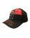 Elvis '68 Musta & Punainen snapback-lippis