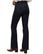 Mustat Joustavat trumpettilahkeiset farkut, bootcut malli