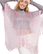 Vaaleanpunainen kimalle Poncho - juhlava cover up