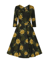 Inez-kukkaistyylinen kellomekko