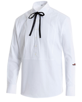 Miesten pitkähihainen valkoinen westernpaita. Joseph White