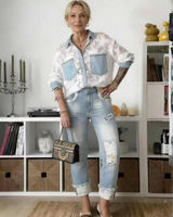 Vajaamittaiset koristeelliset paikatut kukkafarkut