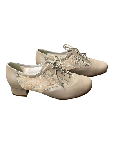 Beiget laajalestiset Chantana kävely, juhla ja tanssikenkä. Matalin