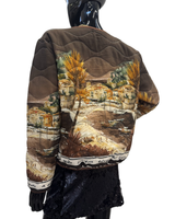 Lyhyt maalauksellinen tikkijakku,one size,eri värejä!