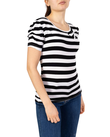 Raidallinen t paita. One size. Eri värejä