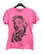 Naisten pinkki Marilyn T-paita