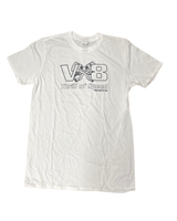 T paita V 8, Thrill of speed, valkoinen