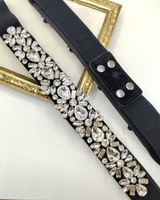 Näyttävä ja koristeellinen timantti koristevyö, eri värejä