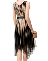 Samir. Juhlamekko, raidallinen Musta/Kulta