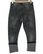 Mustat Street Glam Boyfriend farkut kukilla / paljeteilla.